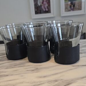 Set of 6 Vintage Corning Snap Glass 8 Ounce Tumblers - 1970’s Mid Century Barwar